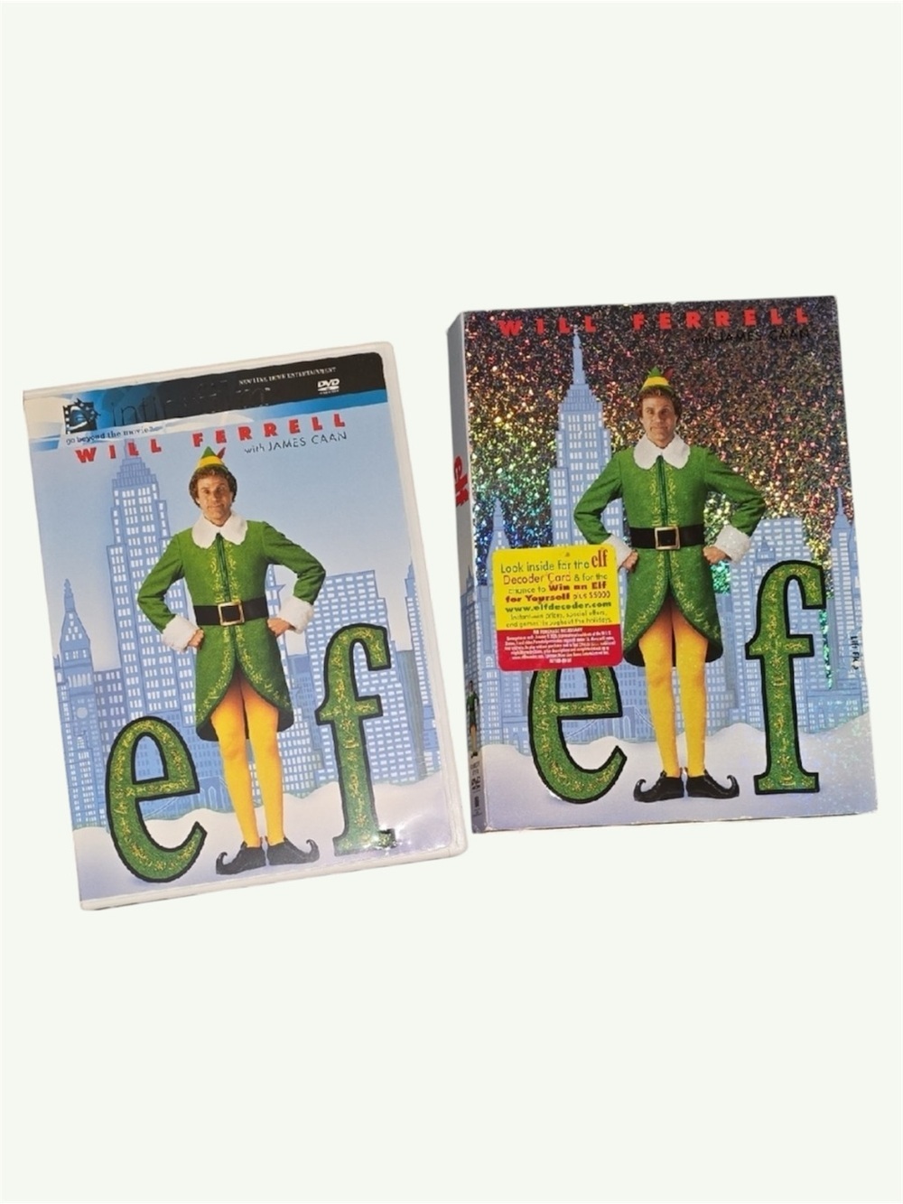 Elf‎ DVD Christmas Movie For Any Time Family Fun Night 2 dvds Holiday